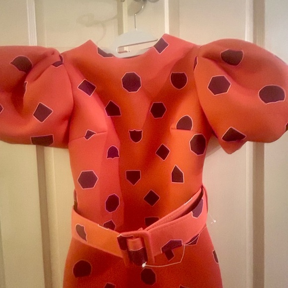 ASOS scuba midi dress - Picture 3 of 4